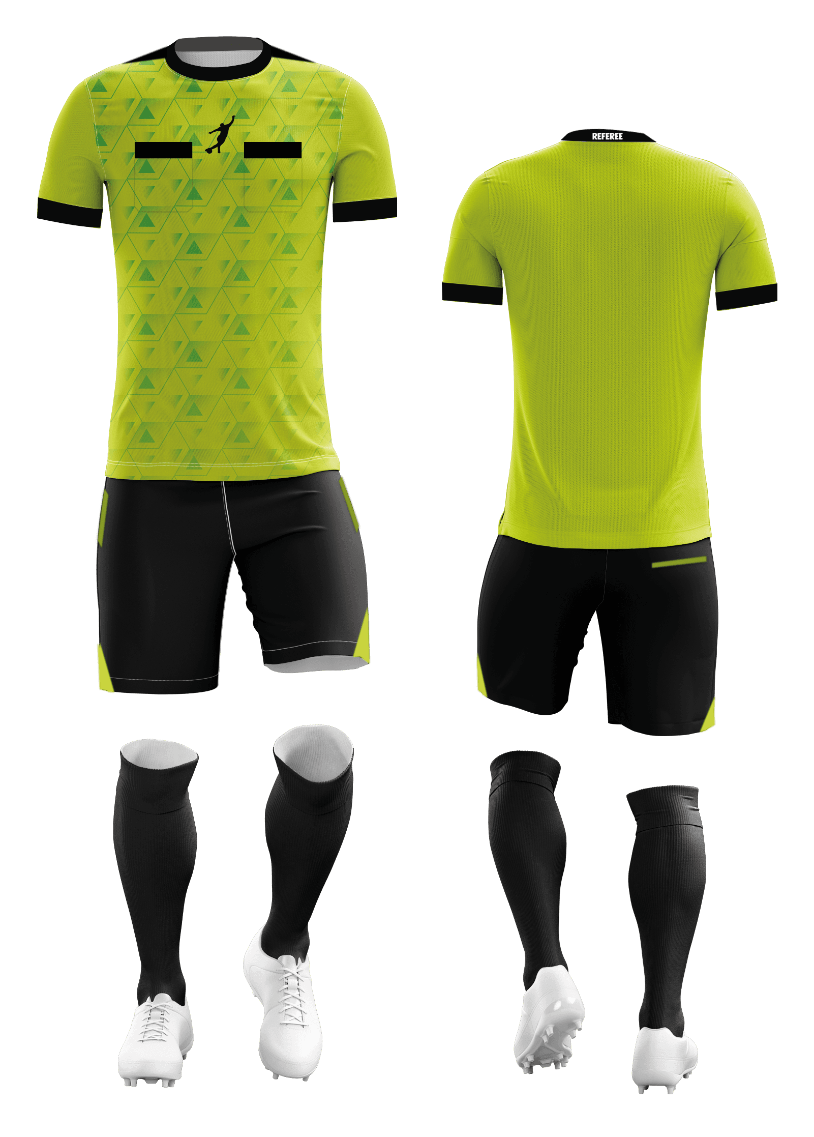 Maillot Arbitre Pro Jaune 1